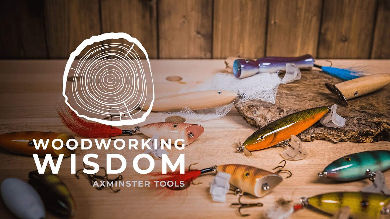 Turned Fishing Lures with Colwin Woodworking Wisdom YouTube