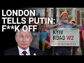 Putin fk off  john sweeney sends a message to the russians