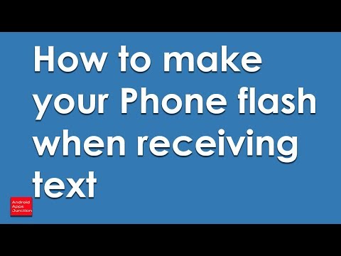 Video: Come Far Lampeggiare Il Telefono