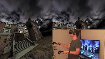 BabylonJS Mansion in WebVR