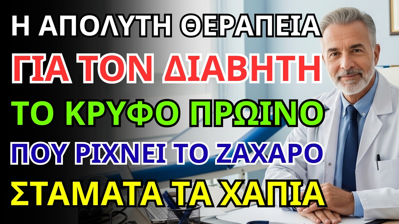 αποκάλυψη: η πρωινή διατροφή που ρίχνει το σάκχαρο και οι γιατροί δεν σας λένε ποτέ!