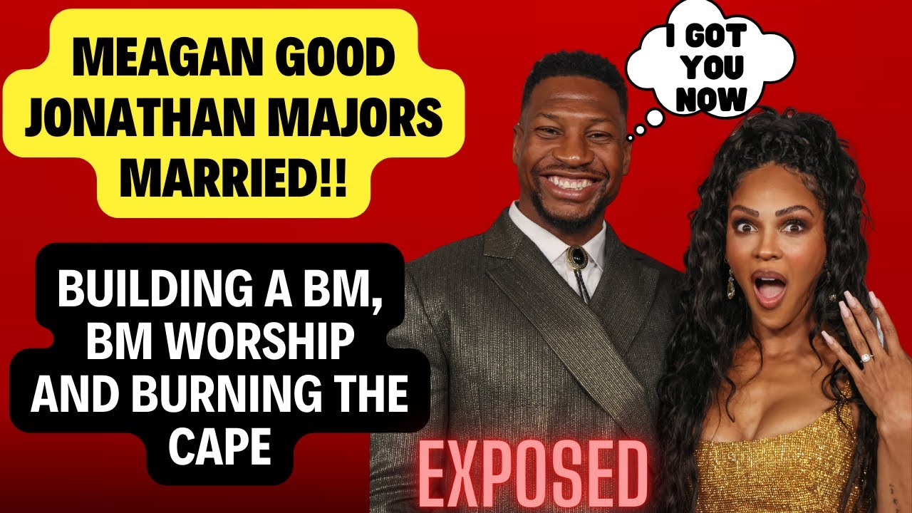 Меган Гуд и Джонатан Мейджорс поженились!! (Строим BM, поклоняемся BM и сжигаем Мыс)