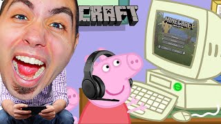 Peppa Pig Fa La Speedrun Su Minecraft