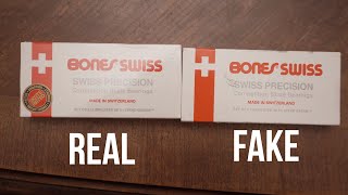 Real vs Fake Bones Swiss Bearings Comparison
