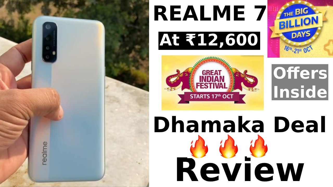 Realme 7 Unboxing and First Impressions 📱 MediaTek Helio G95, 64 MP