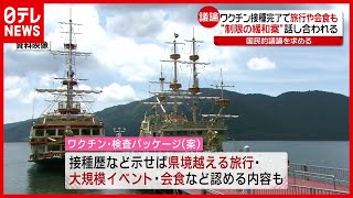 【ワクチン】接種完了で旅行や会食もOK？ 分科会で制限緩和案　新型コロナウイルス