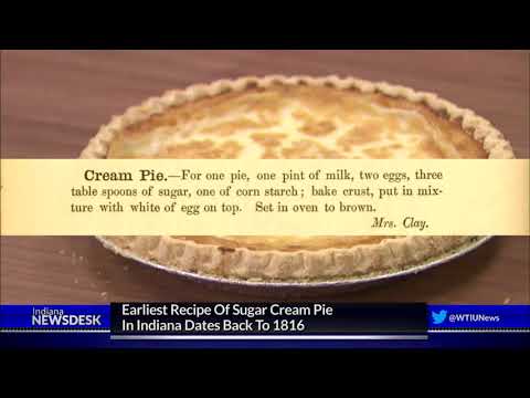 Why Is Sugar Cream Pie So Popular In Indiana?