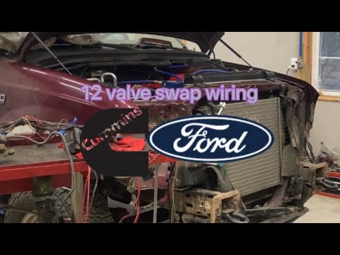 Info about the wiring for a 12 valve swap on a 6.0 powerstroke truck