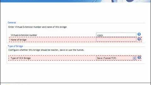 Configuring a 3CX Bridge