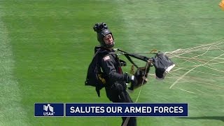 CIN@NYY: Yankees host Military Appreciation Day