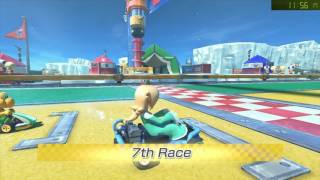 Mario Kart 8 All Tracks 200Cc Speed Run In 13516 No Items - Hard Cpu