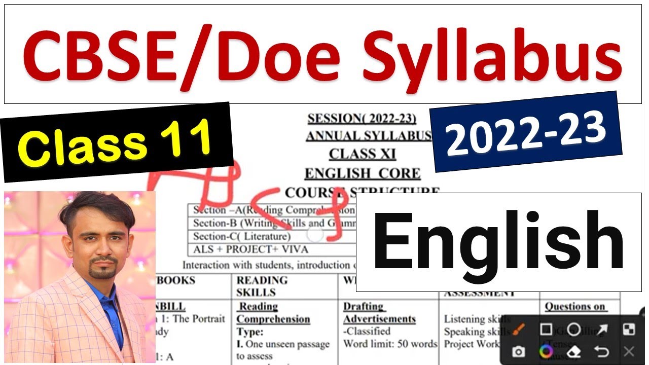 english-syllabus-class-11-cbse-doe-2022-23-class-11th-english