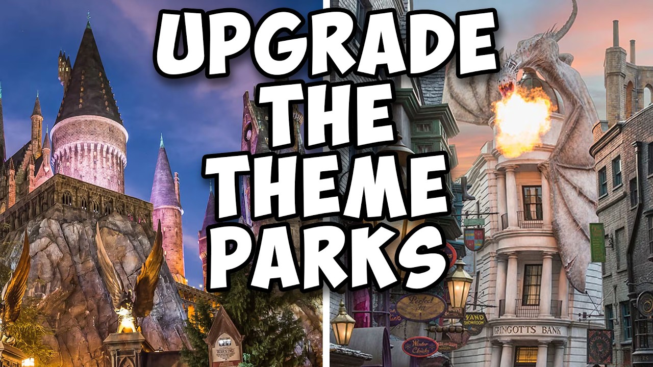 How to IMPROVE The Harry Potter Theme Parks
