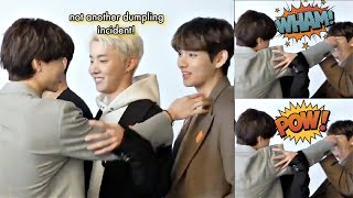 Hobi Breaks Possible Fight Between Jimin & Taehyung : VMIN 'Dumpling Incident' Part 2? | Story Time