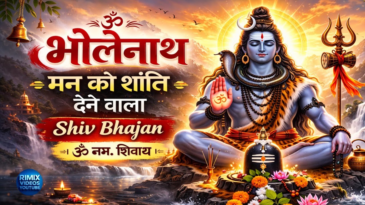 भोलेनाथ | मन को शांति देने वाला Morning Shiv Bhajan | ॐ नमः शिवाय