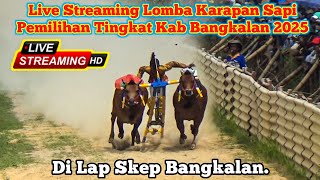 Live Streaming Lomba Karapan Sapi Pemilihan Tingkat Kabupaten Bangkalan Di Lap Skep Banglalan