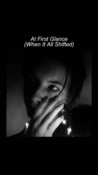 This is At First Glance, my sixth album. Out 11/7.