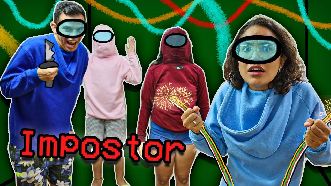 JOGAMOS AMONG US NA VIDA REAL NO SEGUNDO ANDAR DA MANSÃO! - DEU BRIGA! - (Impostor IQ 999,999,999)