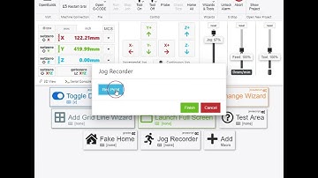 Jog Recorder for OpenBuilds Control Proof of Concept