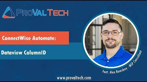 ConnectWise Automate Dataview ColumnID
