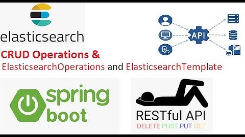 28_1: Elasticsearch | REST API | Web Services | Spring Boot | Custom APIs for CRUD operations