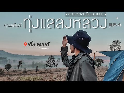 กางเต็นท์ทุ่งแสลงหลวง 2วัน1คืน | เที่ยวจนได้ Ep.4