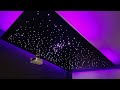 Home Theater build w/ Fiber Optic Star Ceiling