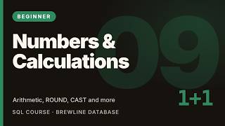 SQL Numbers & Calculations: Math, ROUND, ABS & Integer Division | SQL Tutorial