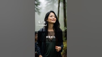 【妖怪変化#20】人間に変身する妖怪#shorts #ai #yokai #妖怪 #変身 #美女 #イケメン