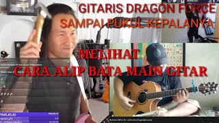 REAKSI Gitaris Dragon Force Melihat Cara Alif Ba Ta Main Gitar Sampai Melongo