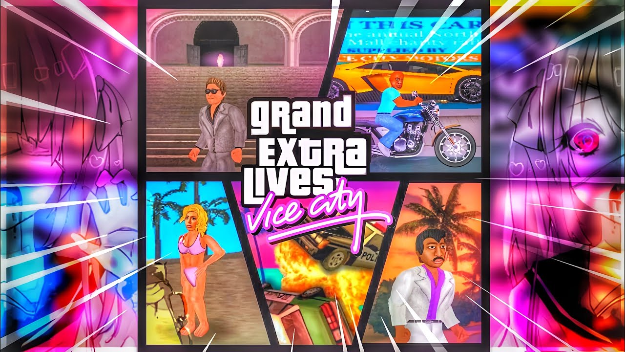 Extra Lives GTA Vice City 2D By Shpetim Hasallari Released! YouTube