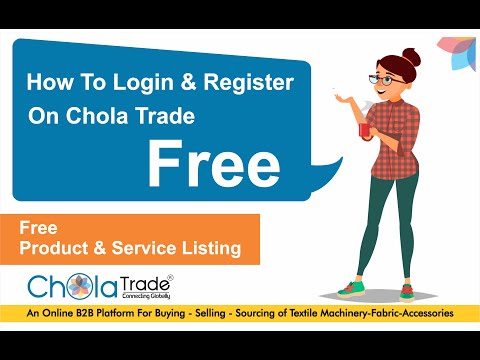 How To Get Login and Register On Chola Trade.