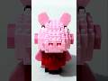 Stop motion building bricks PEPPA PIG #stopmotion #shorts #brick #peppapig #building #satisfying #🐷