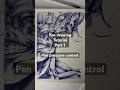 Pen drawing tutorial part 1 pen pressure control #art #drawing #pendrawing #howtodraw #viral #short