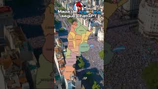 Mapa De Argentina Según Chatgpt