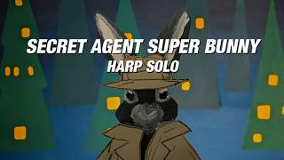 Secret Agent Super Bunny - Stop Motion Animation - Harp Solo for students by Kathryn Cater