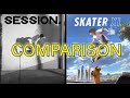 Which game is better?? Milky's thoughts on Skater XL vs Session