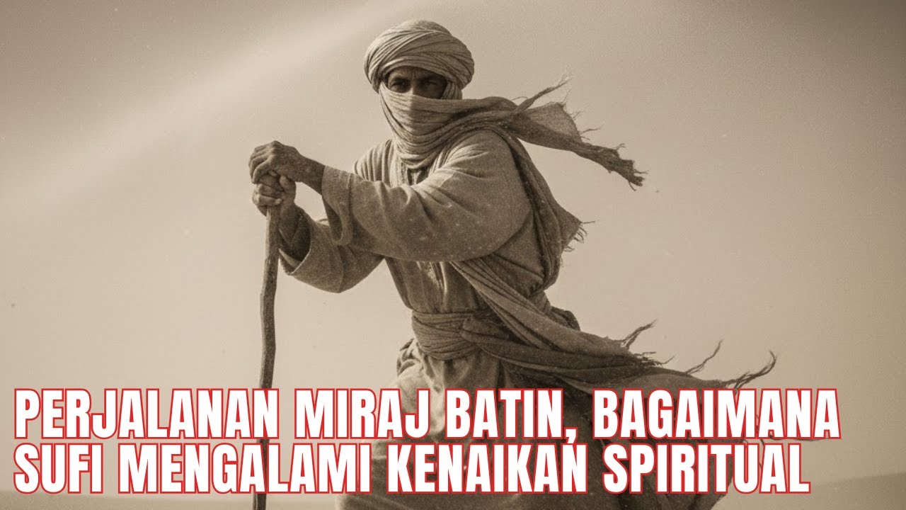 PERJALANAN MIRAJ BATIN, BAGAIMANA SUFI MENGALAMI KENAIKAN SPIRITUAL