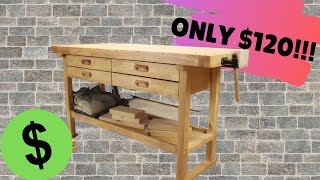 How I assembled the Harbor Freight 60 in Workbench // Woodworking // Review by Araya Woodworks 58,255 views 4 years ago 7 minutes, 52 seconds