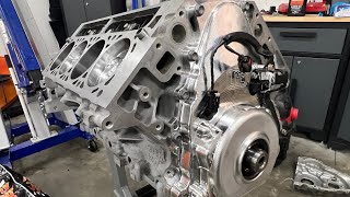 HOW TO INSTALL 6.2L LT LATE MODEL ENGINES TIMING COVER KIT AND KATECH OIL PUMP & TIMING  CHAIN