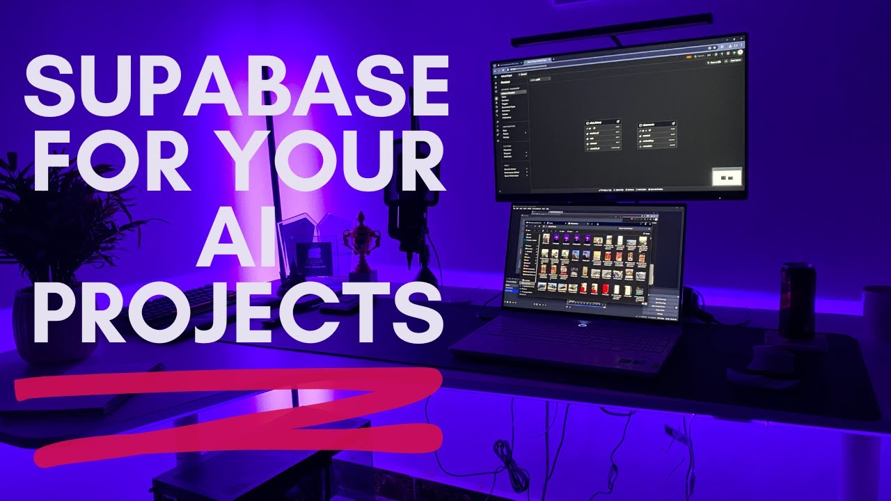 Setup Supabase for your AI Applications - YouTube