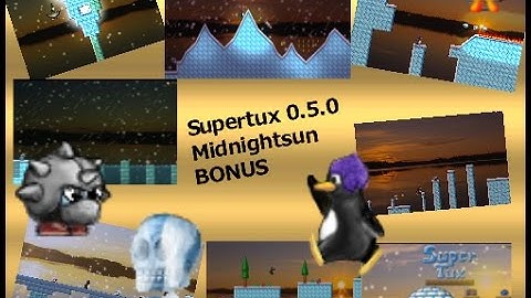 Supertux 0.5.0   Level 20 mindnightsun  (super secret )