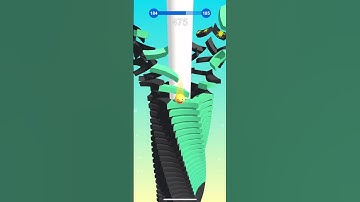 Stack ball Gameplay! #stackball #stackball3dgame #stackballgamesolved #stackballhack #stackballs