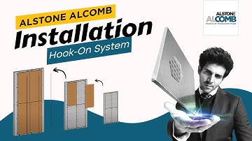 Alstone Alcomb Installation | Aluminium Honeycomb Panel Hook-On System