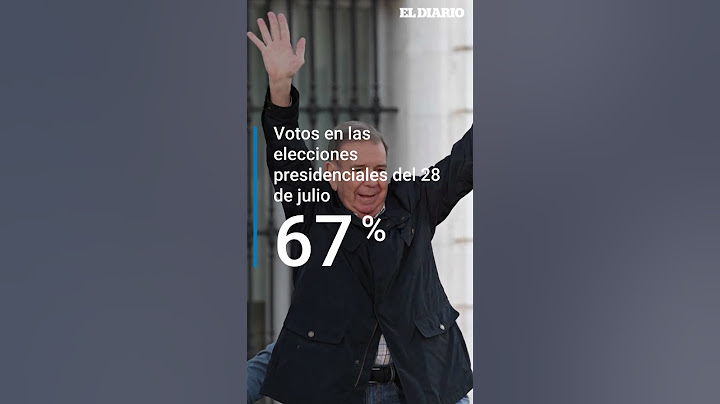 Las actas que "demuestran" que Edmundo González ganó las elecciones en Venezuela | El Diario