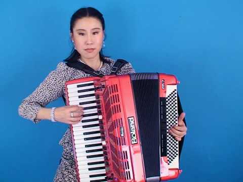 Roland FR7 V Accordion Overview by Annie Gong   Part 1 The Accordion Sounds