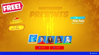 *ALL* Winterfest Presents OPENED! (Fortnite Chapter 3)