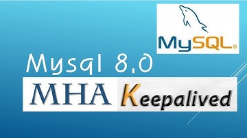#4. how to install mysql 8.0 + mha + keepalived ( load balance ) , show client ip