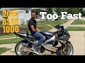 Why I don’t ride my 2001 GSXR 1000 that much...