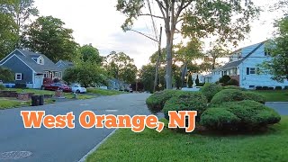 Walking in West Orange NJ West Orange Plaza to some of the streets south of the shopping plaza